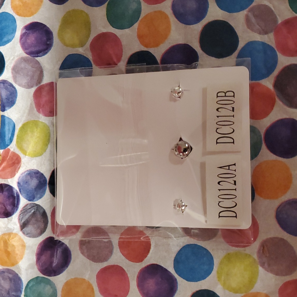 Style Dots Black And Silver Dot Set View 2
